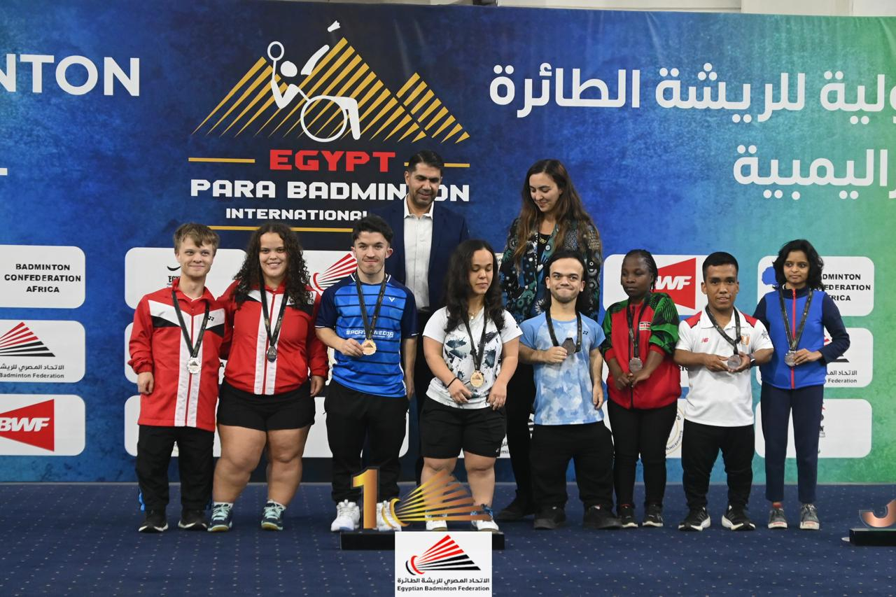 الشبكة نيوز : ياسيمنا عيسى تتوج ب3 ذهبيات في بطولة مصر الدولية البارالمبية للريشة الطائرة