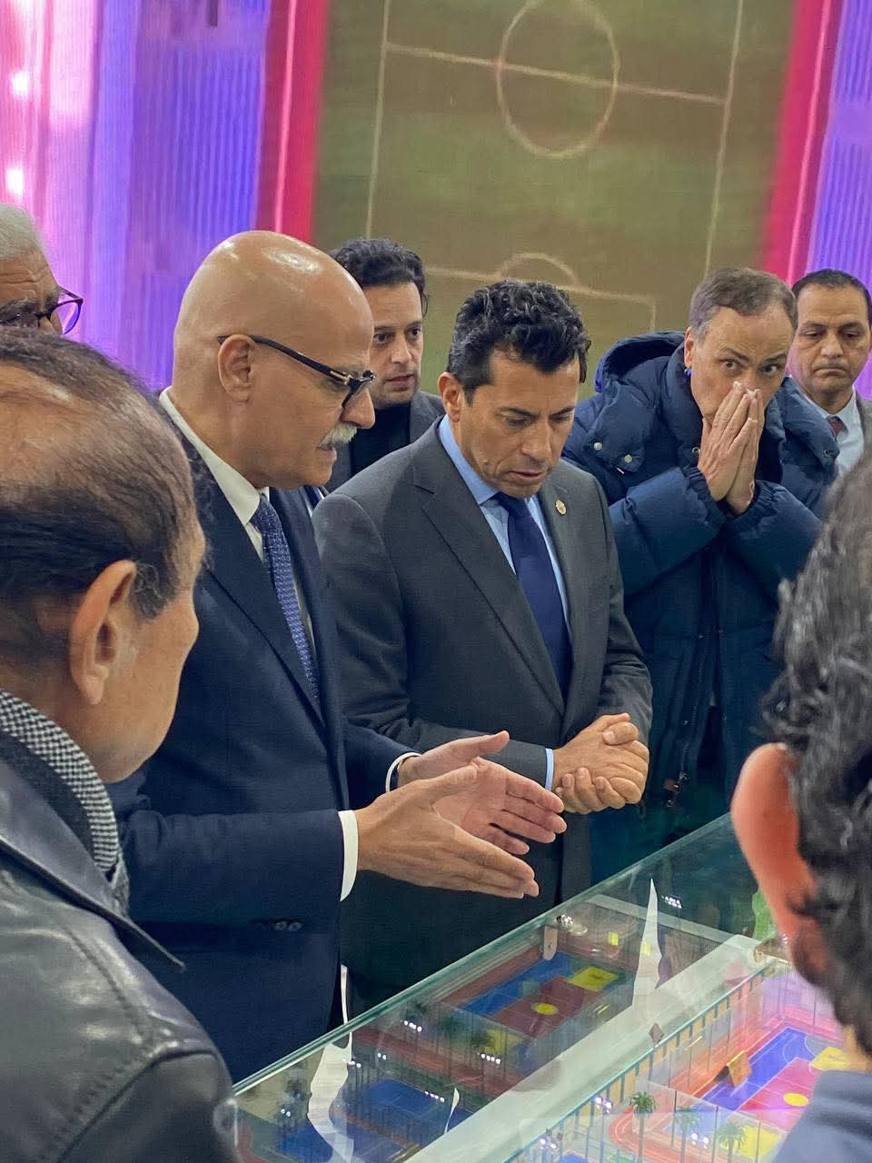 الشبكة نيوز : وزير الرياضة يوجه بتكثيف أعمال 
